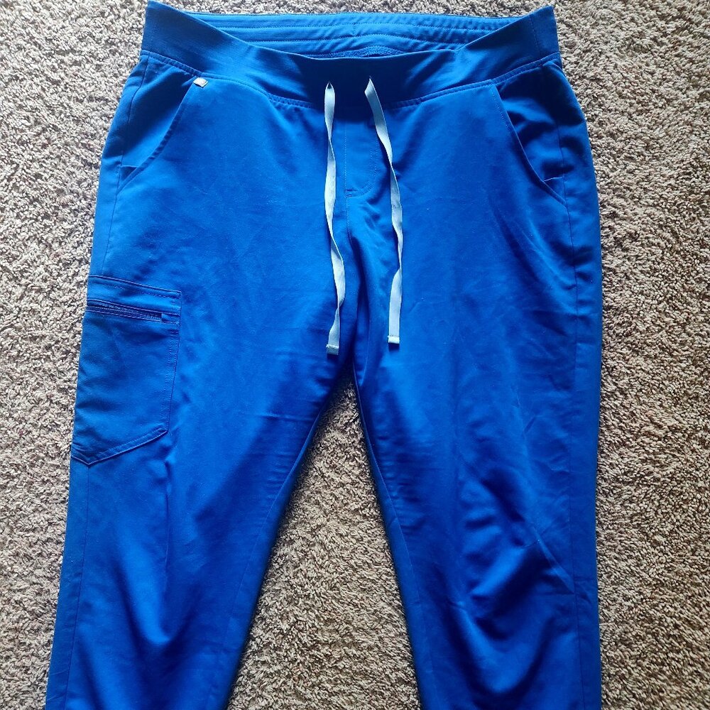 Figs Zamora Jogger Pants. Royal blue. XL petite